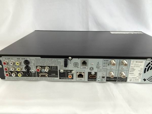 ブルーレイレコーダーのシャープ