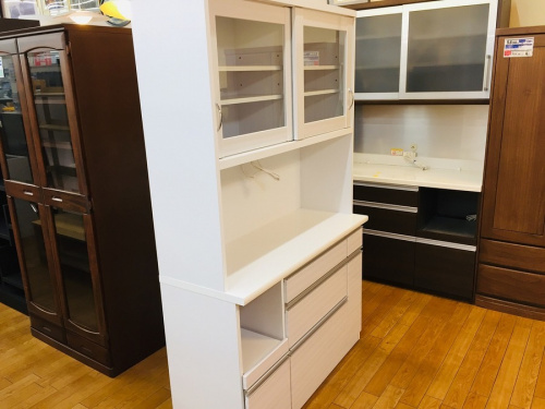 キッチン収納のレンジボード