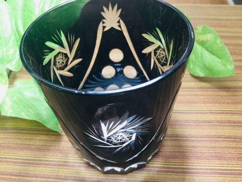 和食器の切子グラス