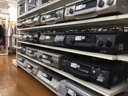 キッチン家電のガステーブル