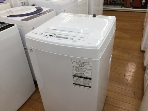 生活家電の洗濯機
