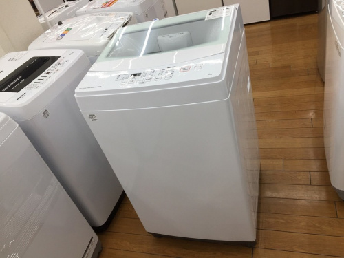 生活家電の洗濯機