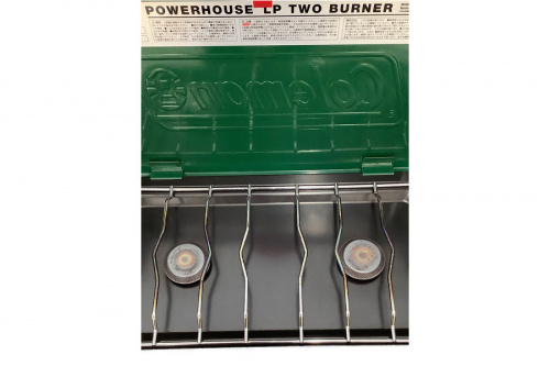 ガスコンロのパワーハウスLPガス2バーナー
