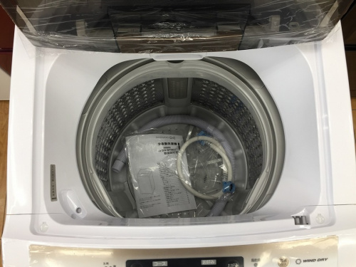 洗濯機の簡易乾燥機能付洗濯機