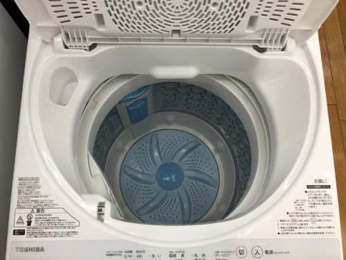 洗濯機のTOSHIBA