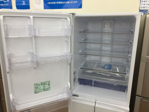 冷蔵庫のMITSUBISHI