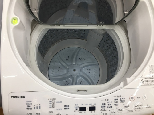 洗濯機のTOSHIBA