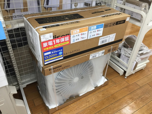 季節家電のエアコン