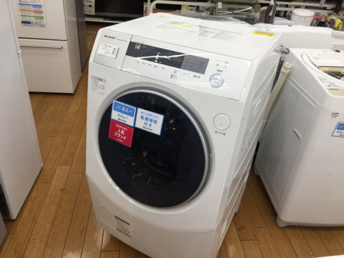 ドラム式洗濯機の洗濯機
