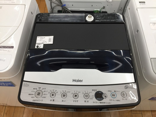 洗濯機の新生活