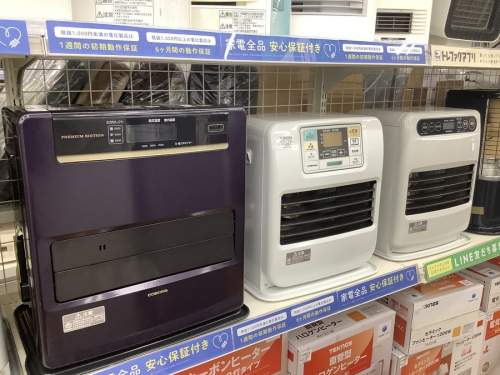 ヒーターの石油ストーブ