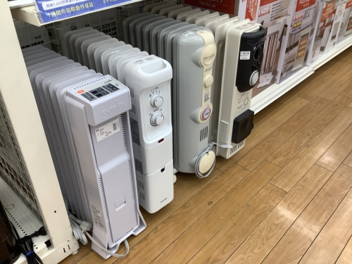石油ファンヒーターの鶴ヶ島