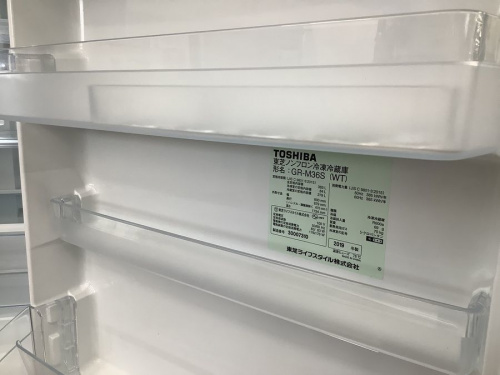 3ドア冷蔵庫のTOSHIBA