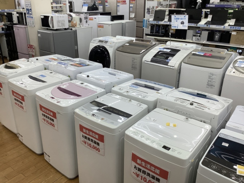 家事家電の洗濯機