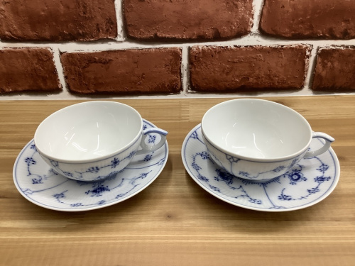 洋食器のティーカップ&ソーサー