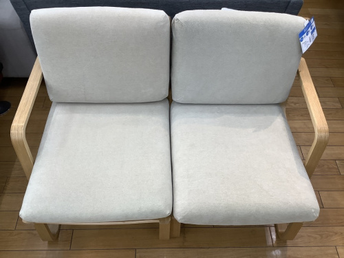 ソファーの2人掛けソファーチェア