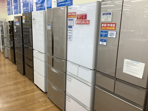 生活家電の冷蔵庫