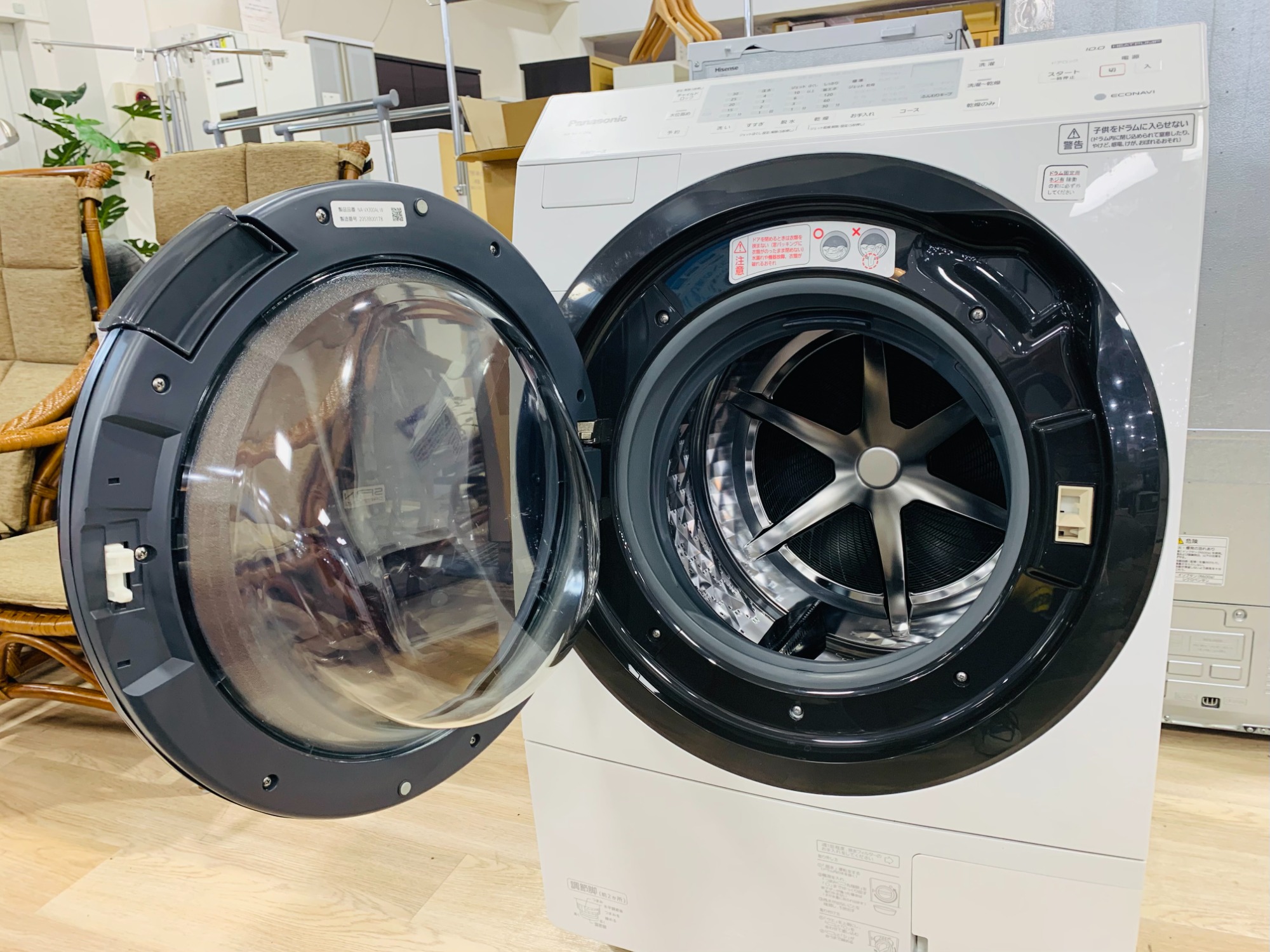 ファミリーサイズの洗濯機をお探しの方必見！【Panasonic/パナソニック