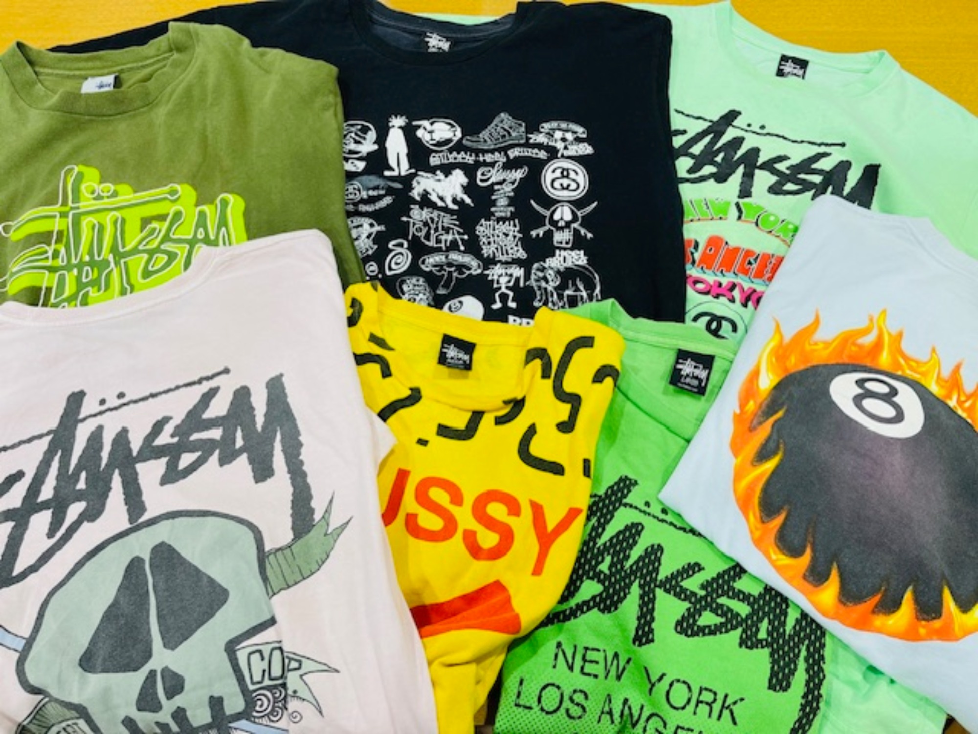 stussy/ステューシー】Tシャツまとめて入荷致しました！夏物買取