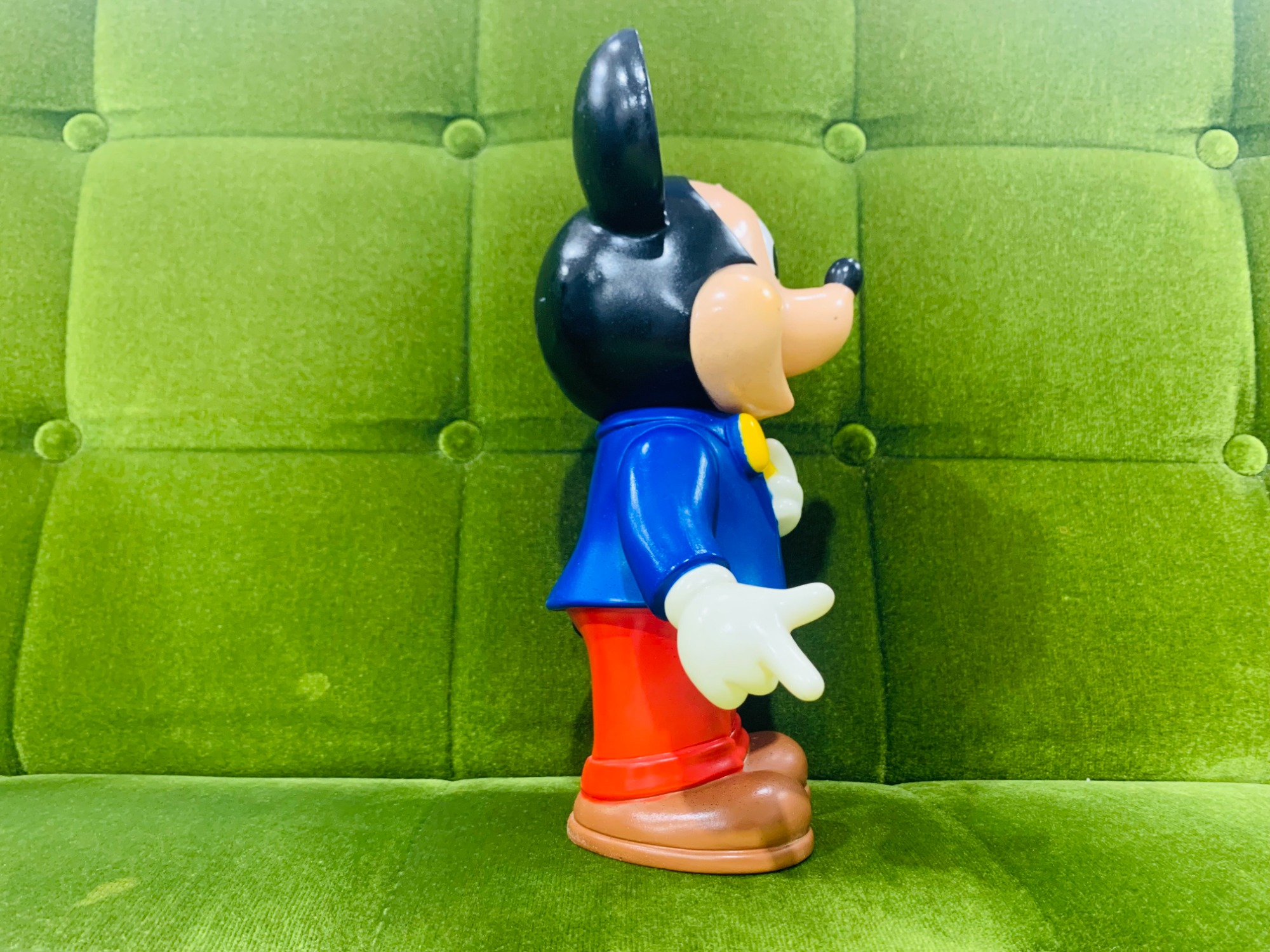 【稀少品】ミッキーのジグソーパズル貯金箱 ジグソーパズル 108ピース「ミッキーのトイファクトリー」D-108