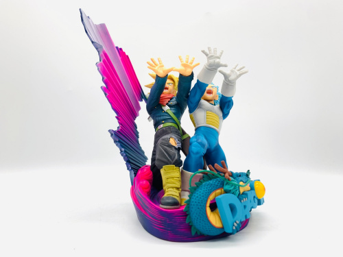 ⭐美品⭐ドラゴンボール SMSD ベジータ＆トランクス 親子ギャリック砲 ドラゴンボール超 SMSD ベジータ&トランクス 全4種セット ギャリック砲