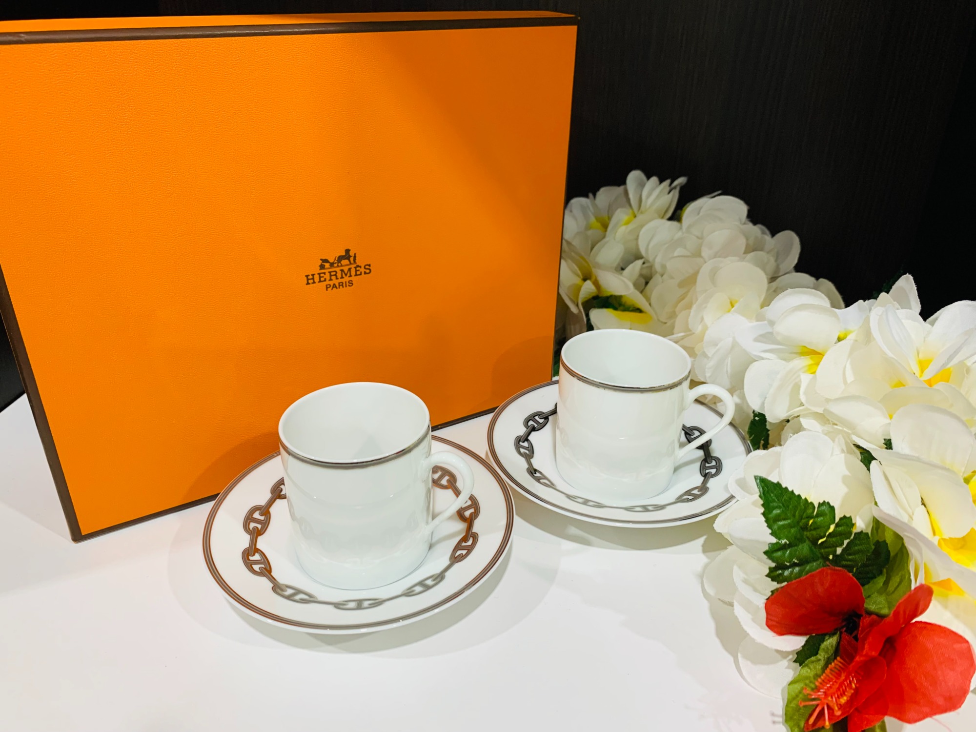 高級感溢れる朝の一杯に・・！【HERMES（エルメス）】デミタス