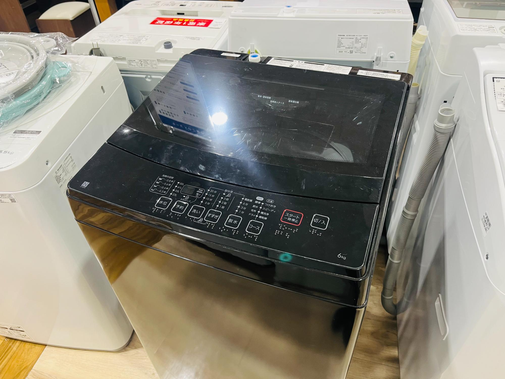 ニトリ2022年製 NTR60BKN 全自動洗濯機 6キロ ニトリ 全自動洗濯機 6.0kg NTR60BKN 2023年製 | リユース家電Happy