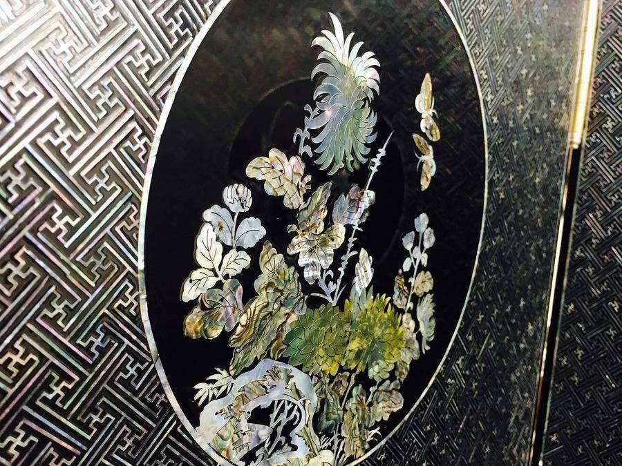 圧倒的芸術作品！螺鈿衝立 入荷！【春日部店】｜2018年03月12日