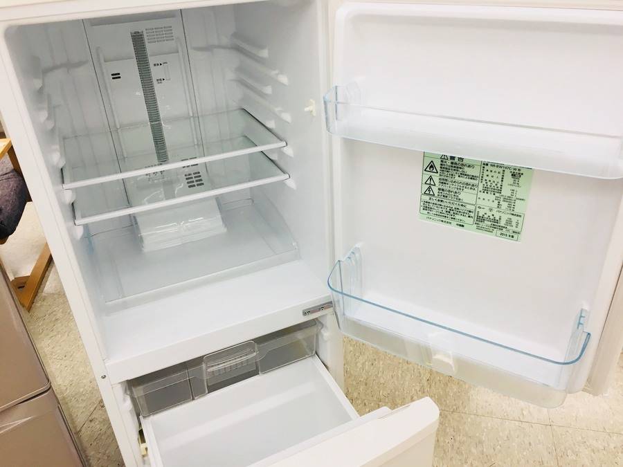 1220-023 ★リユースのサカイ春日部店★TOSHIBA冷蔵庫153L TOSHIBA（東芝） 冷蔵庫 2ドア 153L 2025年製 GR-W15BS 自動霜取り 右