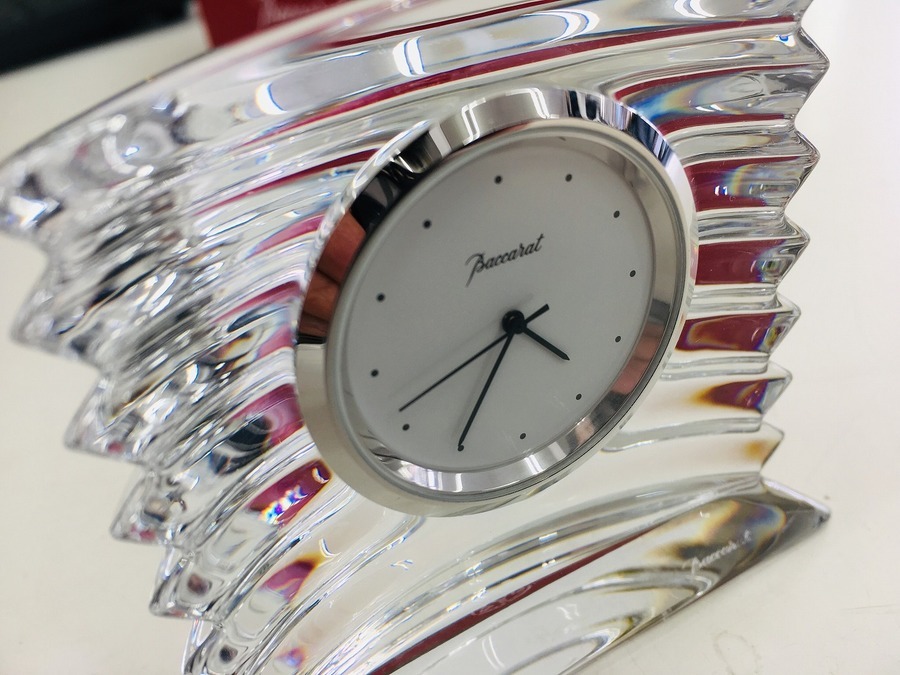 Baccaratの置時計（ﾗﾗﾝﾄﾞ）が入荷しました！ [2019.03.18発行]｜リサイクルショップ トレジャーファクトリー春日部店