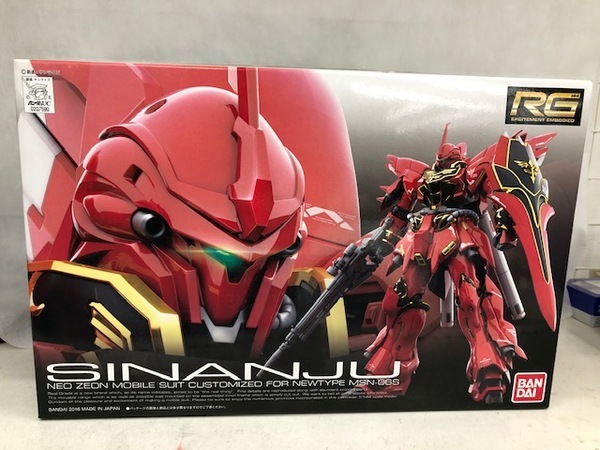 RG シナンジュ 製作・完成品レビュー - 初心者でもできる