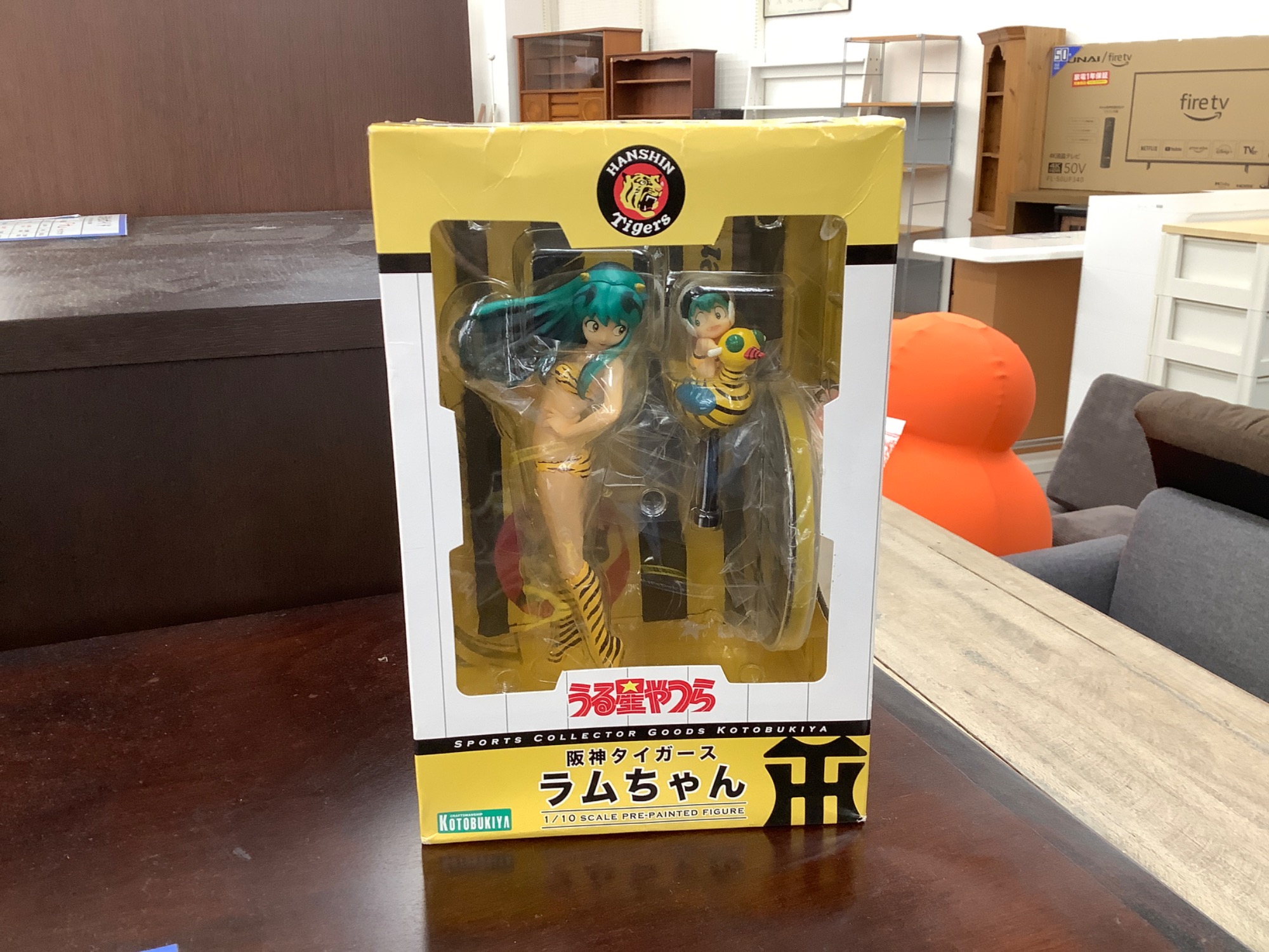 阪神タイガースとうる星やつら－ラムちゃん-のコラボフィギュアが入荷