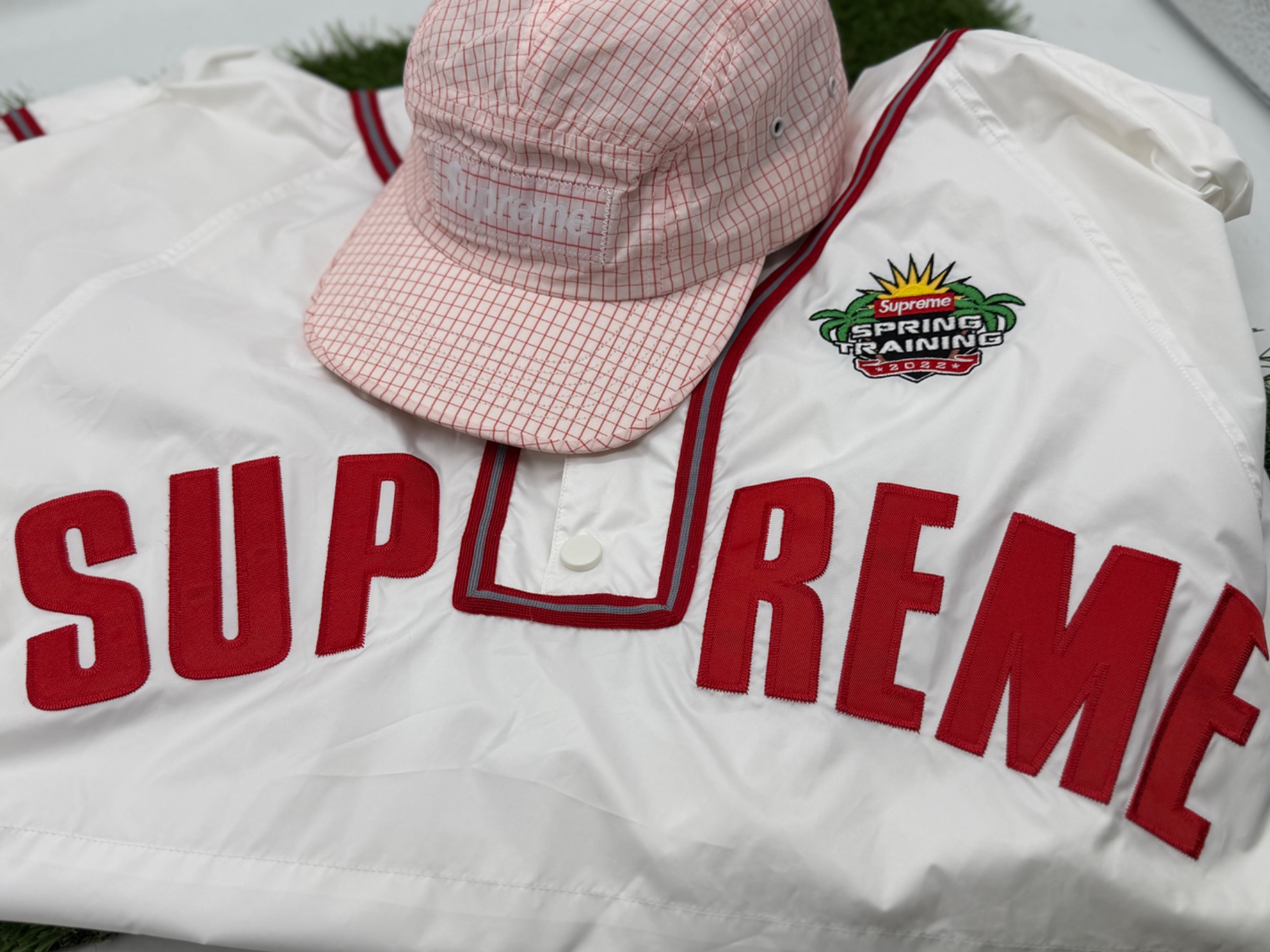 Supreme/シュプリーム】22SS ベースボールジャージ ＆ 21SS キャンプ