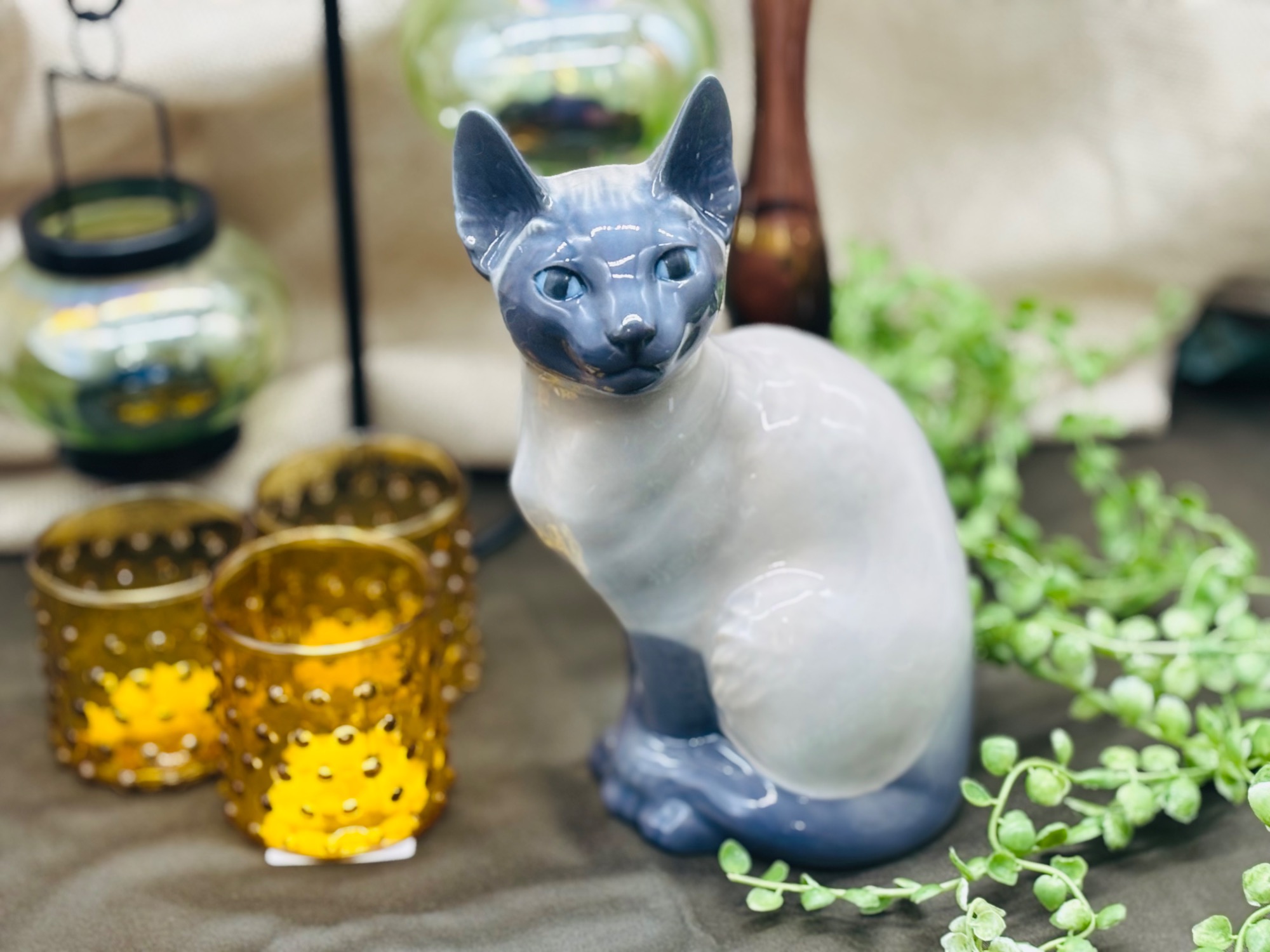 ロイヤルコペンハーゲン フィギュリン シャム猫 新品 ROYAL COPENHAGEN/ロイヤルコペンハーゲン】フィギュリン シャム猫