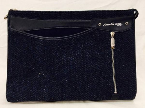 メンズファッションのクラッチバッグ