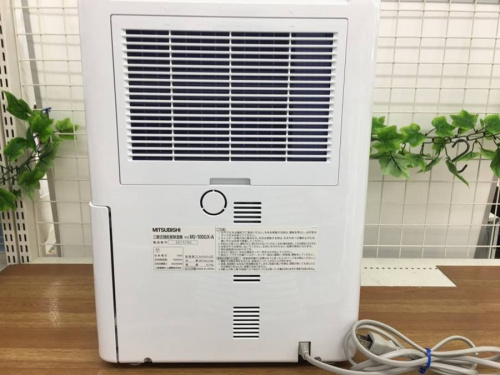 季節家電の除湿機
