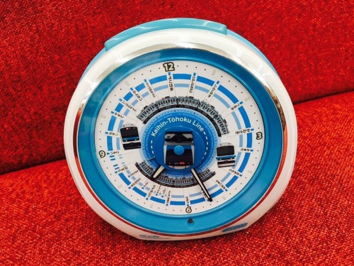 日車夢工房 京浜東北線 駅メロ目覚まし時計 京浜東北線ユーザーにはたまらない！！駅メロ目覚まし時計のご