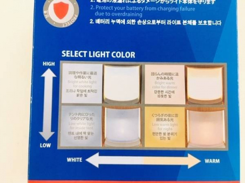 ランタンのLEDランタン