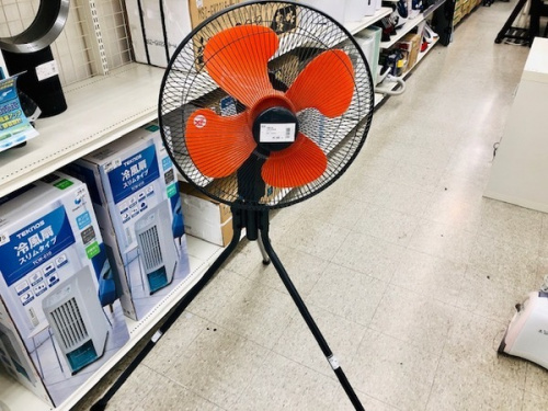 季節家電の扇風機