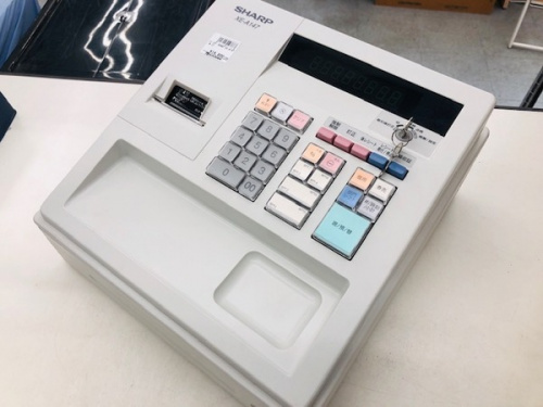 生活家電のレジスター