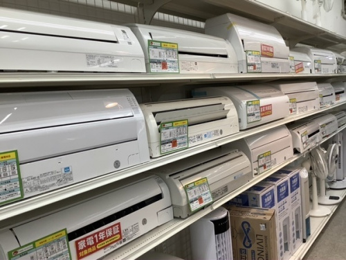 季節家電のエアコン