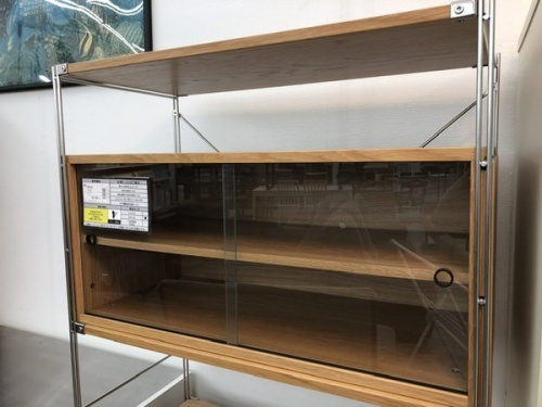 ユニットシェルフの無印良品