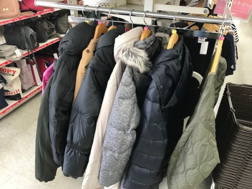 買取強化の衣類