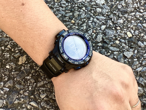 腕時計のCASIO　カシオ　プロテック