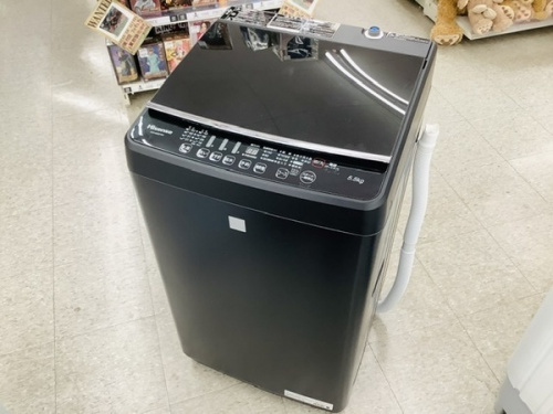 黒い洗濯機！？ Hisense（ハイセンス）HW-G55E7KKのご紹介！【春日部店】 [2020.12.04発行]｜リサイクルショップ