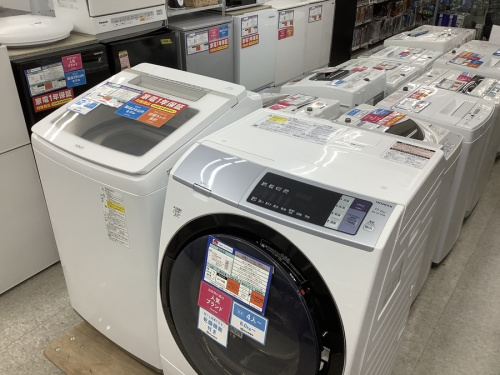 生活家電の洗濯機