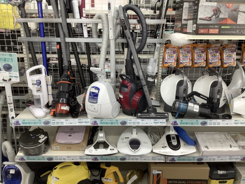 生活家電の掃除機