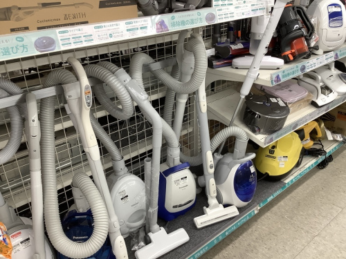掃除機の中古家電