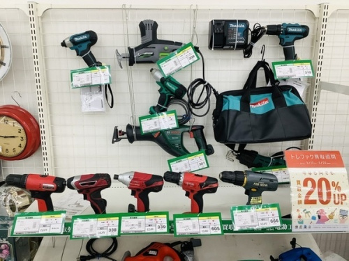 トレファク買取週間のDIY 電動工具