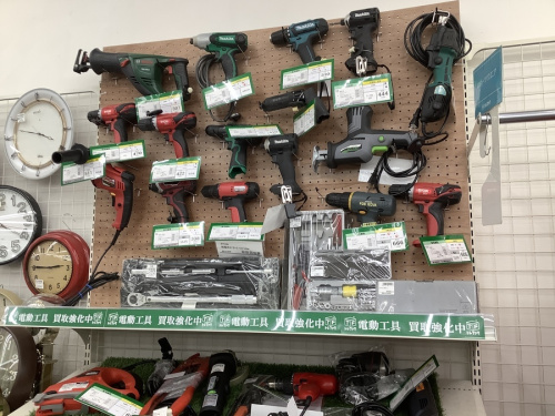 マキタ　ボッシュ　リョービのDIY 電動工具